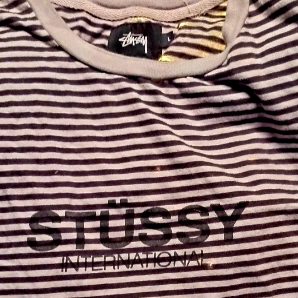 Stussy crop tee